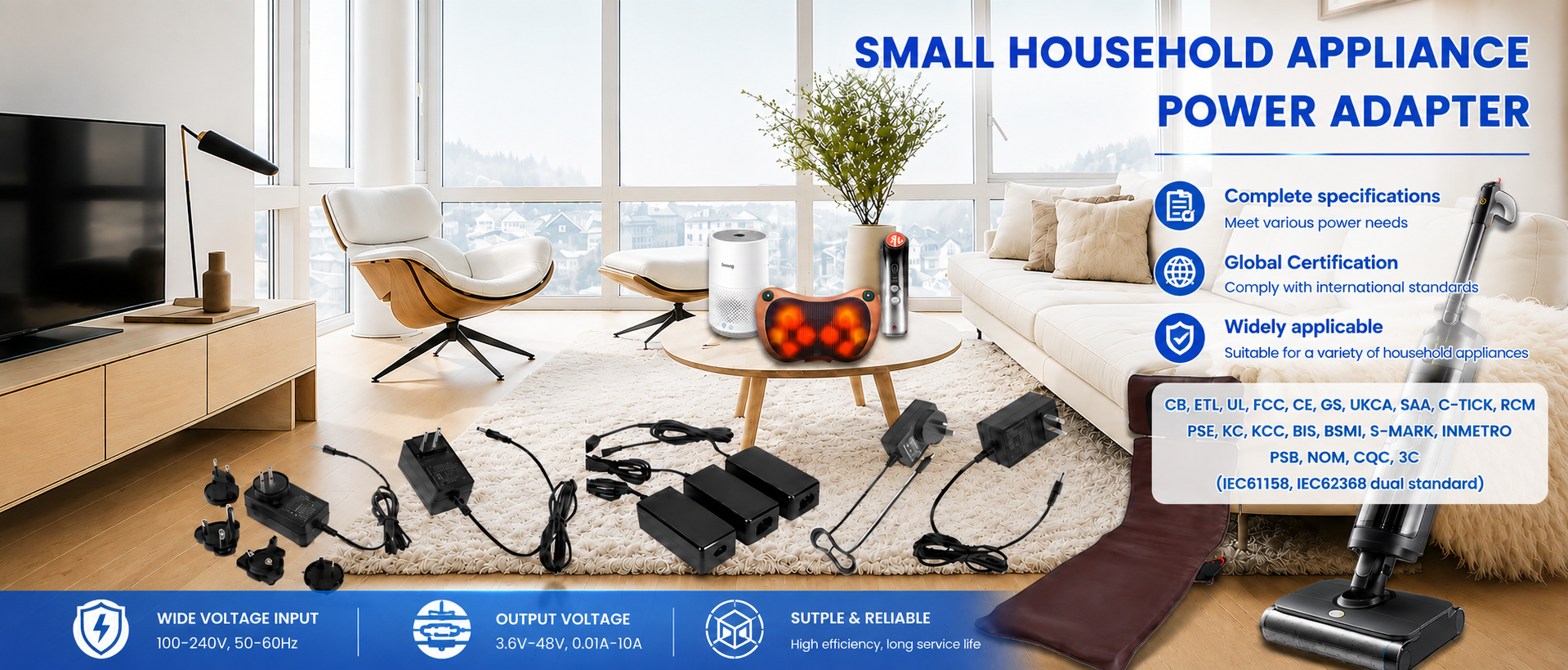 Small Household Appliance Power Adapters